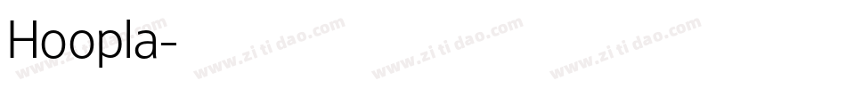 Hoopla字体转换