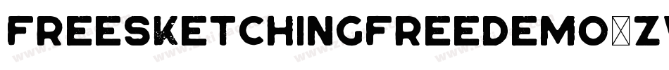 FreeSketchingFreeDemo-Zwd8字体转换