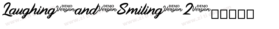 Laughing-and-Smiling-2字体转换