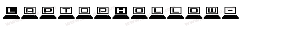 LaptopHollow字体转换