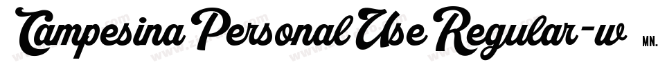 CampesinaPersonalUseRegular-w13Pw字体转换 CampesinaPersonalUseRegular-w13Pw字体转换