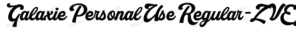 GalaxiePersonalUseRegular-ZVEXZ字体转换