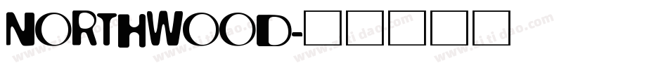 NORTHWOOD字体转换
