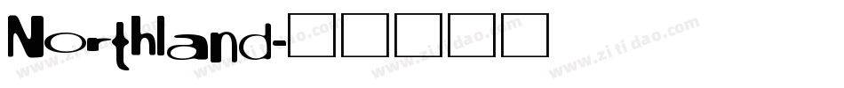 Northland字体转换