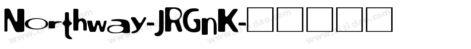 Northway-JRGnK字体转换