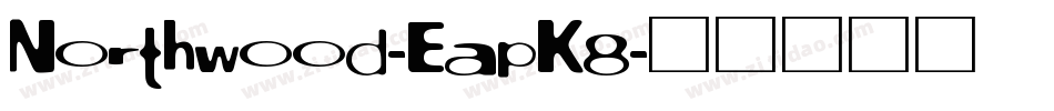Northwood-EapK8字体转换
