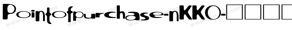 Pointofpurchase-nKKO字体转换