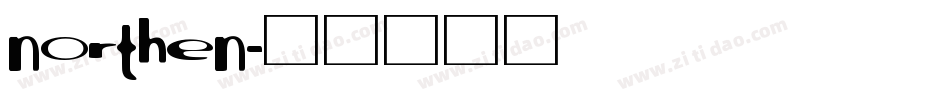 northen字体转换