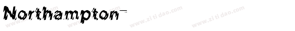 Northampton字体转换