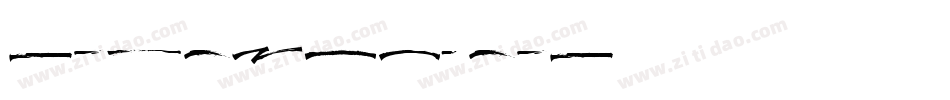 Northampton字体转换