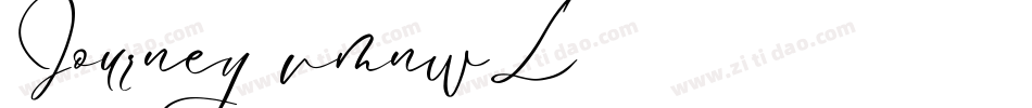 Journey-vmnwL字体转换