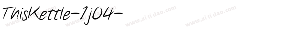 ThisKettle-1jO4字体转换