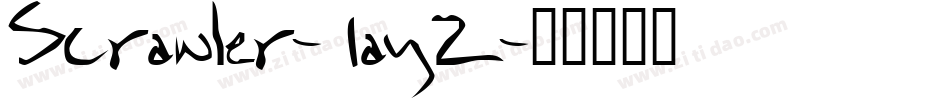 Scrawler-1ayZ字体转换