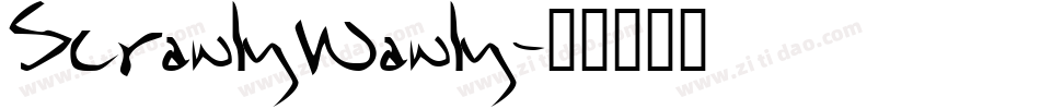 ScrawlyWawly字体转换