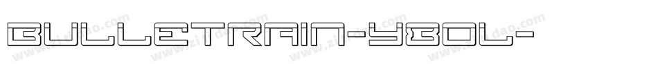 BulletRain-Y8oL字体转换