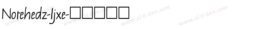 Notehedz-1jxe字体转换