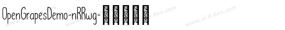 OpenGrapesDemo-nRRwg字体转换