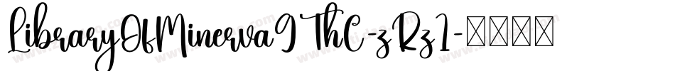LibraryOfMinerva9ThC-zRz1字体转换