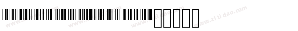 LibreBarcode128-Regular字体转换