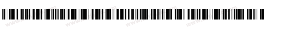 LibreBarcode39ExtendedText-Regular字体转换