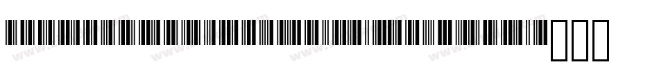LibreBarcode39Text-Regular字体转换