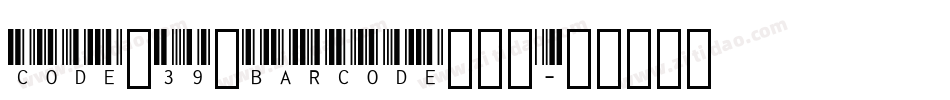Code_39_Barcode手机版字体转换