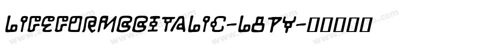 LifeformbbItalic-l87y字体转换