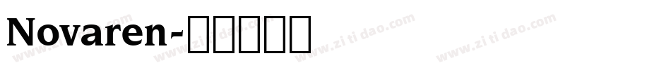 Novaren字体转换