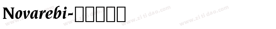 Novarebi字体转换