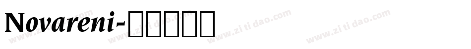 Novareni字体转换