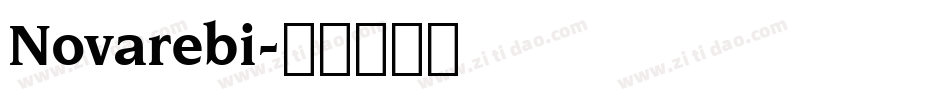 Novarebi字体转换
