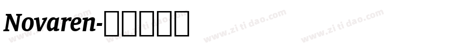 Novaren字体转换