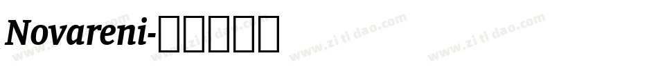 Novareni字体转换