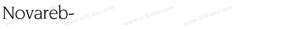 Novareb字体转换