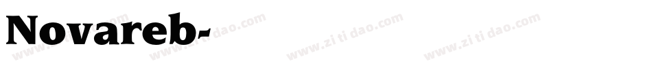 Novareb字体转换