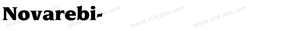 Novarebi字体转换