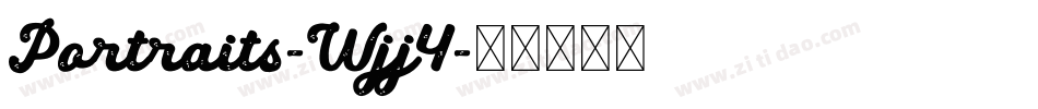 Portraits-Wjj4字体转换