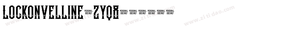 LockonVelline-2Yq8字体转换