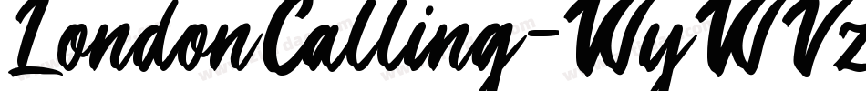 LondonCalling-WyWVz字体转换