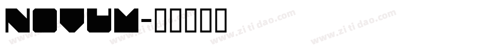 Novum字体转换