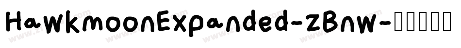 HawkmoonExpanded-zBnw字体转换