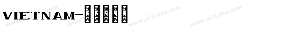 Vietnam字体转换