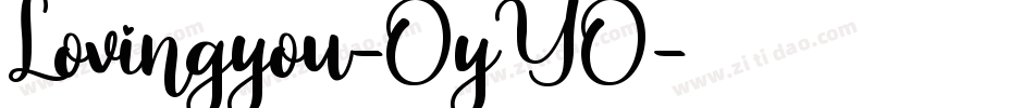 Lovingyou-OyYO字体转换