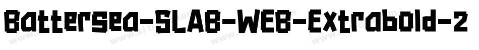 Battersea-SLAB-WEB-Extrabold-2字体转换