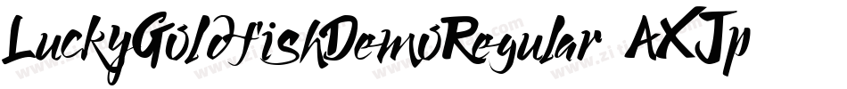 LuckyGoldfishDemoRegular-AXJp字体转换