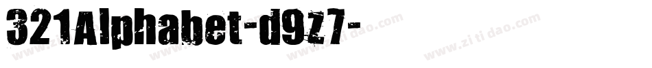 321Alphabet-d9Z7字体转换