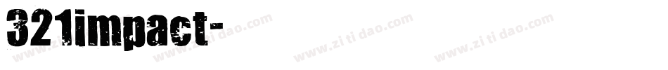 321impact字体转换