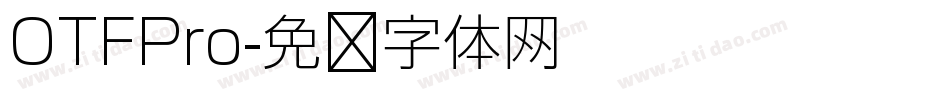 OTFPro字体转换