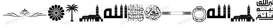 IslamicRomance-Regular字体转换