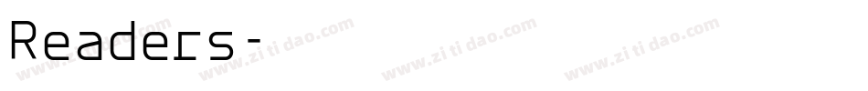 Readers字体转换